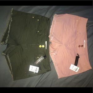 Brand New Mid Rise Shorts